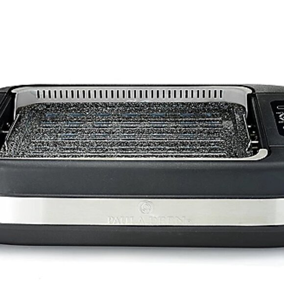 1500W GranIT Smoke Reducing Ceramic Tabletop Indoor Grill w/Fan - Picture 1 of 3